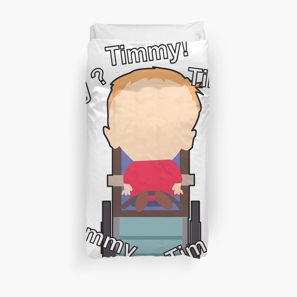 Timmy South Park Duvet Cover By Williambourke Redbubble