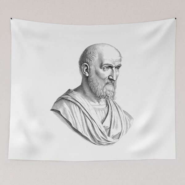 Item preview, Portrait Hippocrates designed and sold by NTGUILTY.