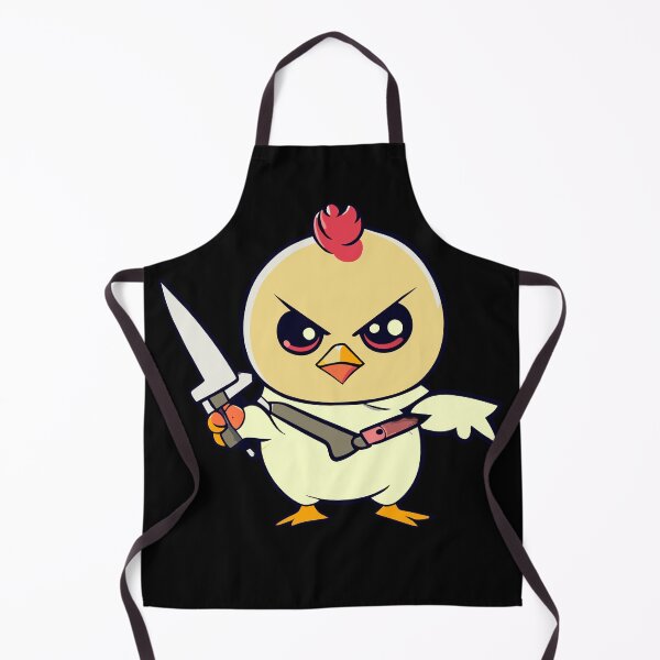 Item preview, duck with knife designed and sold by Artsy Aura ⭐⭐⭐⭐⭐  .