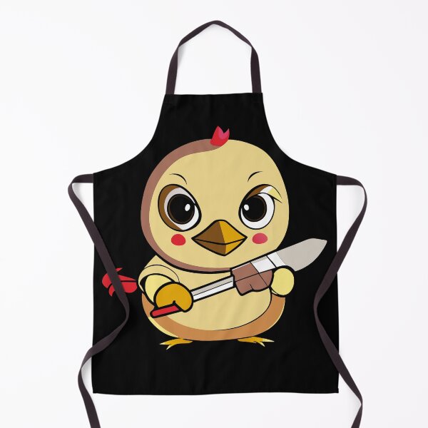 Item preview, funny chicken with knife designed and sold by Artsy Aura ⭐⭐⭐⭐⭐  .
