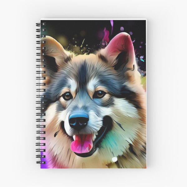 Item preview, Norwegian Elk Hound Splash Art designed and sold by The Digital Compass.