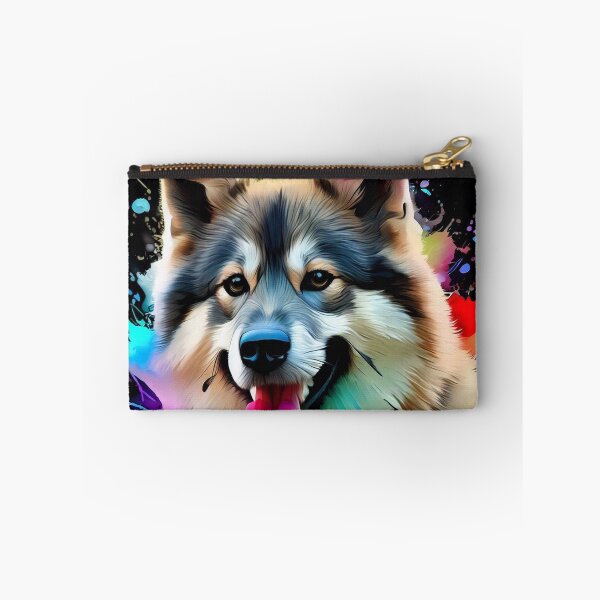 Item preview, Norwegian Elk Hound Splash Art designed and sold by The Digital Compass.