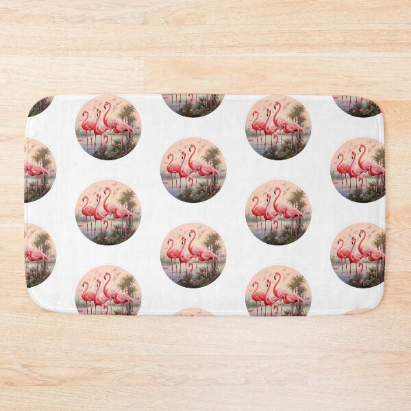 Item preview, Flamingos on the lake designed and sold by abmkf.