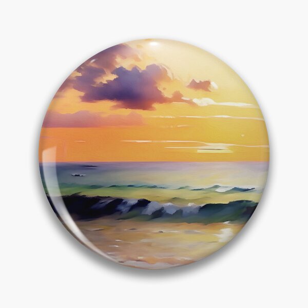 Item preview, Seascape at Sunset  designed and sold by Dana Roper.
