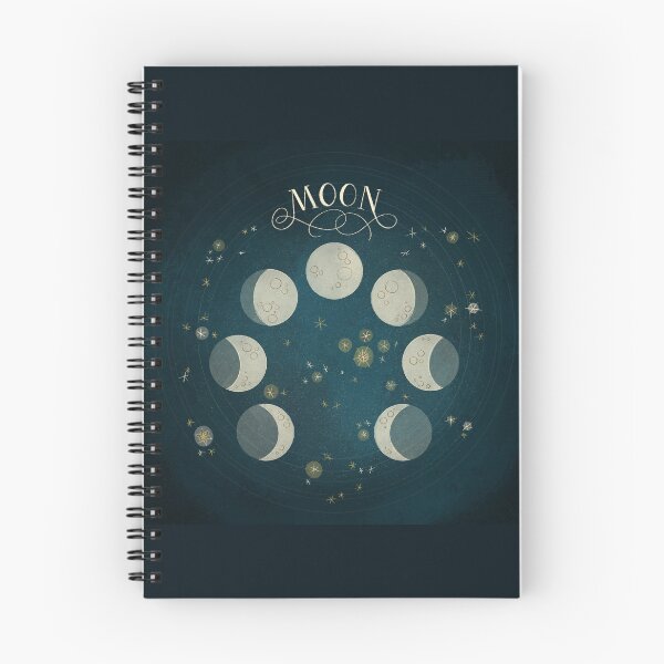 Item preview, The Moon and its phases designed and sold by uellaaa.