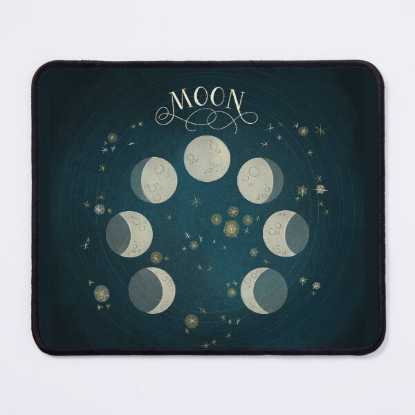 Item preview, The Moon and its phases designed and sold by uellaaa.
