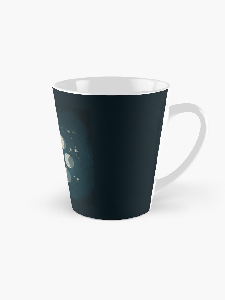 Thumbnail 1 of 4, Coffee Mug, The Moon and its phases designed and sold by uellaaa.