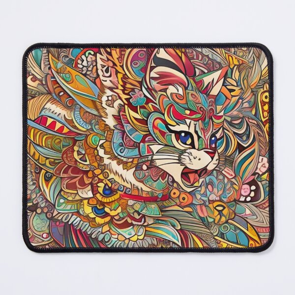 Item preview, Kitten Face Abstract  designed and sold by Dana Roper.