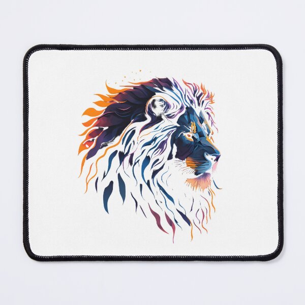Item preview, beautiful lion mixed with beautiful colors T-Shirt designed and sold by yousab9000.