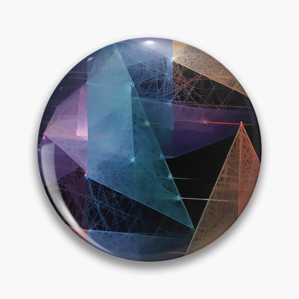 Item preview, Three different shapes of geometrical triangles designed and sold by WallWhimsyWorks.