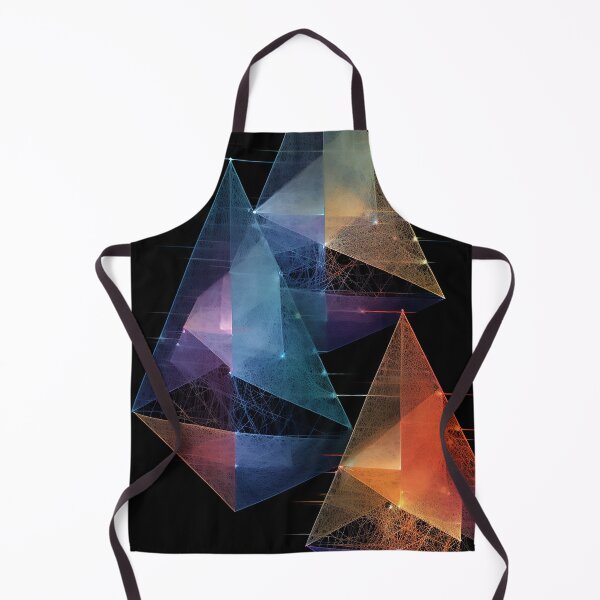 Item preview, Three different shapes of geometrical triangles designed and sold by WallWhimsyWorks.