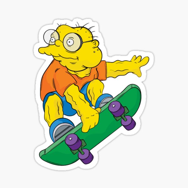 Vista previa del artículo con la obra «Hans Moleman - Simpsons», diseñado y vendido por IveGotItGifts.