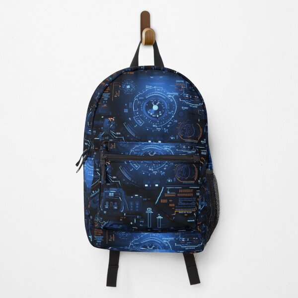 Item preview, Chrono-Tech Dreamscape: Futuristic Sci-Fi Seamless Pattern designed and sold by AlienSkinEyes.