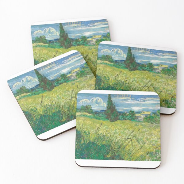Item preview, Green Wheat Field with Cypress Van Gogh designed and sold by Ashley Moen.