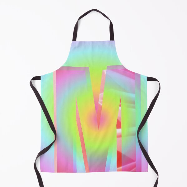 Item preview, Letter M Rainbow bright colors designed and sold by Jaxybear.