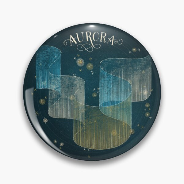 Item preview, Northern lights (Aurora Borealis) in the sky designed and sold by uellaaa.