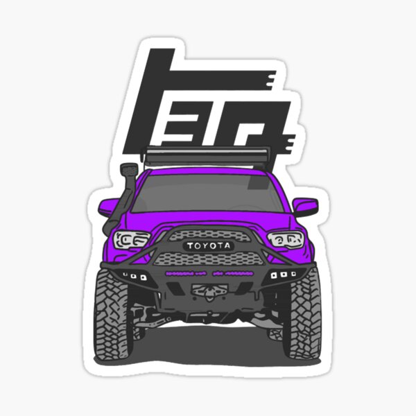 Toyota TRD OFF ROAD BASS Decal stickers