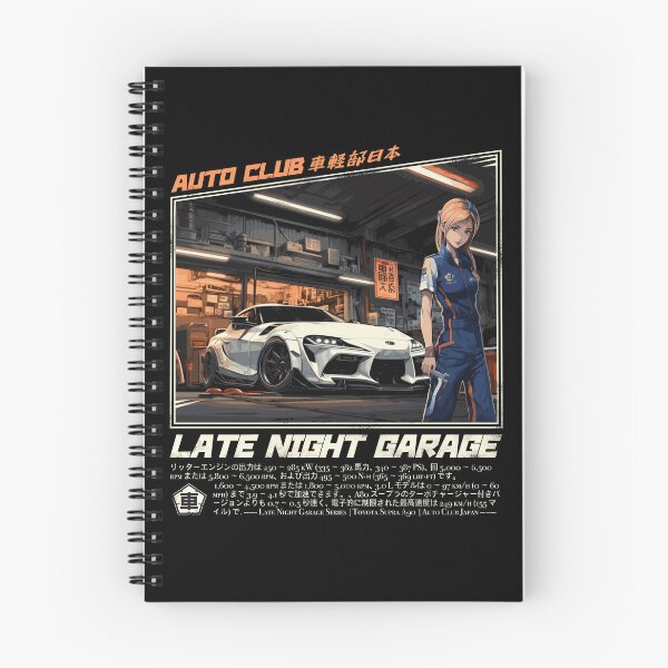 Item preview, Late Night Garage - Toyota Supra A90  designed and sold by Autoclubjapan.
