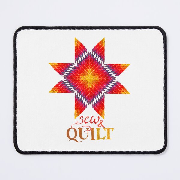 Item preview, Sip, sew and quilt watercolor illustration designed and sold by Katarina Roccella.