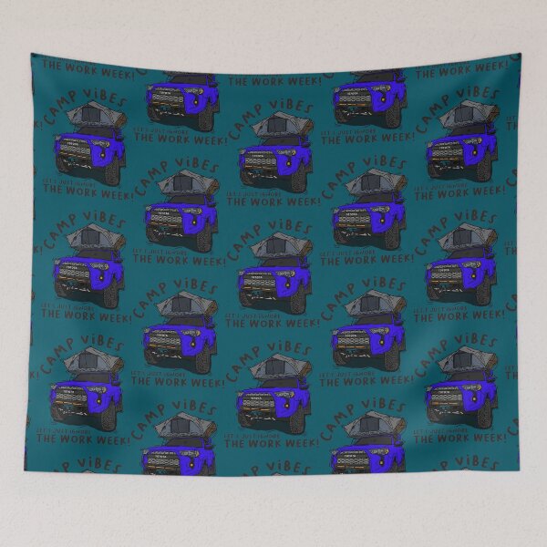 Item preview, 4runner Toyota 4Runner Camp Vibes Let_s Just Ignore the Work Week - Blue designed and sold by manselllovina.