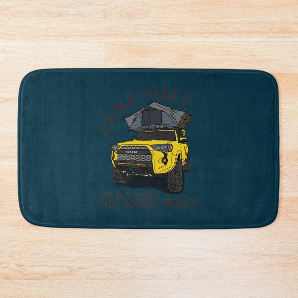 Item preview, 4runner Toyota 4Runner Camp Vibes Let_s Just Ignore the Work Week - Yellow Fitted  designed and sold by manselllovina.