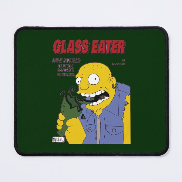 Item preview, Glass Eater Funny The Simpsons Inspired Magazine From 90_s Cartoons designed and sold by IveGotItGifts.
