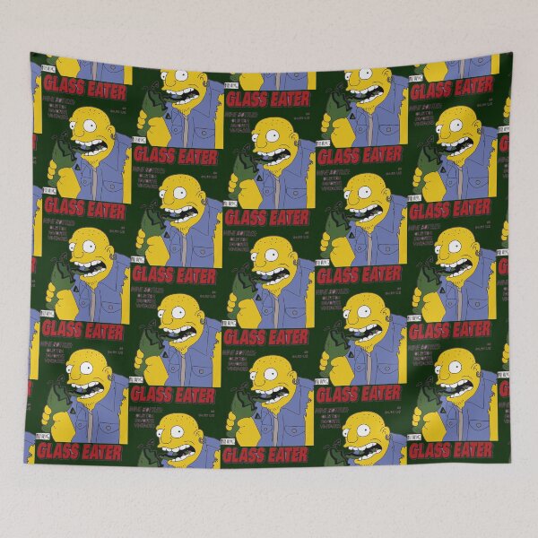 Item preview, Glass Eater Funny The Simpsons Inspired Magazine From 90_s Cartoons designed and sold by IveGotItGifts.
