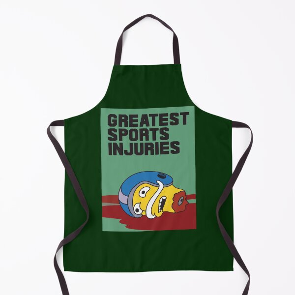 Item preview, Greatest Sports Injuries Funny The Simpsons Inspired Magazine From 90_s Cartoons designed and sold by IveGotItGifts.