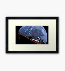 SpaceX's Starman Framed Print