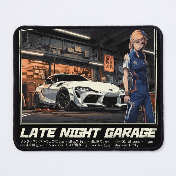 Item preview, Late Night Garage - Toyota Supra A90  designed and sold by Autoclubjapan.