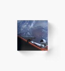 SpaceX's Starman Acrylic Block