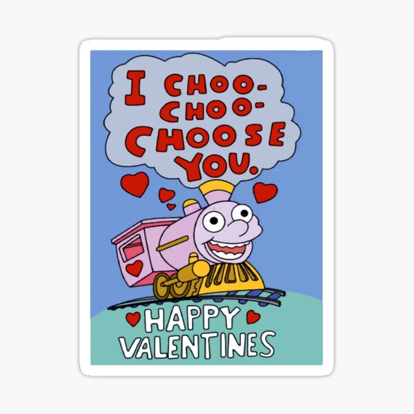 Artikel-Vorschau von I Choo Choo Choose You The Simpsons Parodie-Kunstwerk, designt und verkauft von IveGotItGifts.
