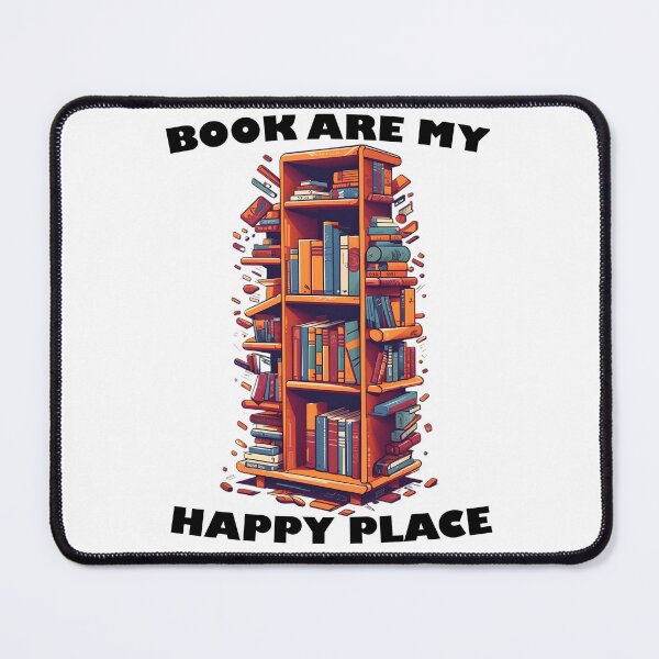 Item preview, Books are my happy place designed and sold by UltimateWorld.