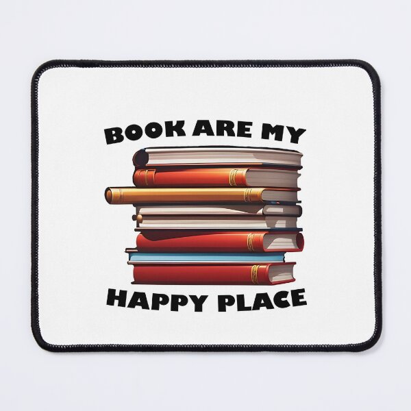 Item preview, Books are my happy place designed and sold by UltimateWorld.