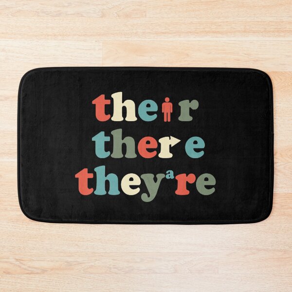 Item preview, Their There They’re Grammar - English Teacher designed and sold by Amineharoni.