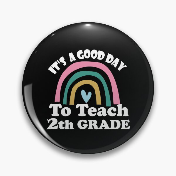 Item preview, it's a good day to teach 2th grade designed and sold by hafidoox.