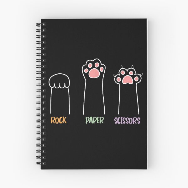 Item preview, Rock Paper Scissors Hand Game Cute Paw Funny Cat designed and sold by oldpussboss.
