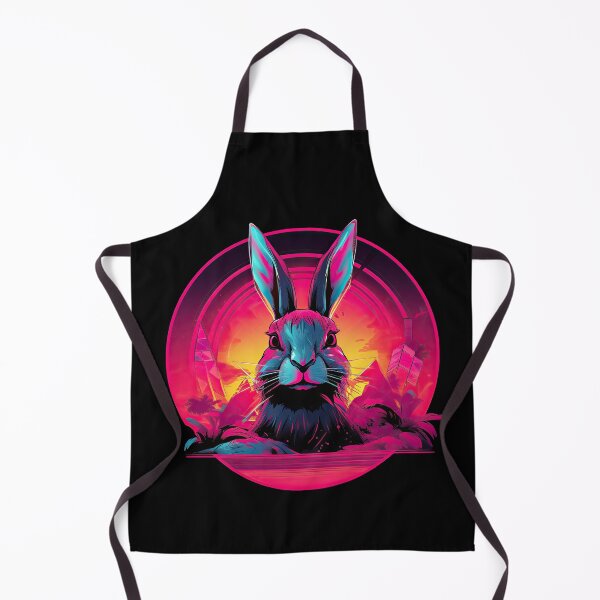 Item preview, 80's Synthwave Retro Bunny Rabbit designed and sold by Puristock.