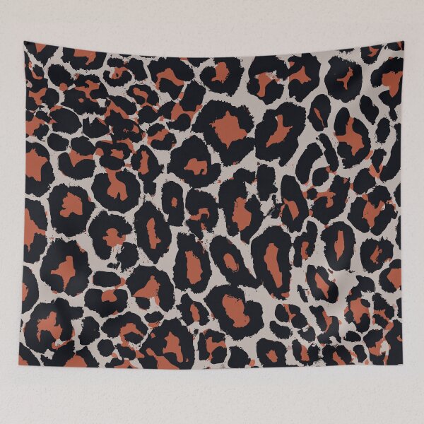 Item preview, Brown Leopard Pattern against a Beige / Light Grey Background designed and sold by SamJanner.
