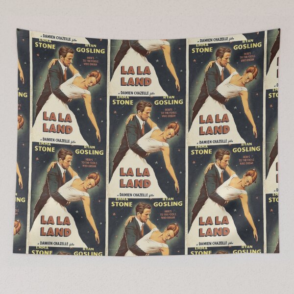Item preview, La La Land Alternative Movie Vintage Poster designed and sold by burristxg.