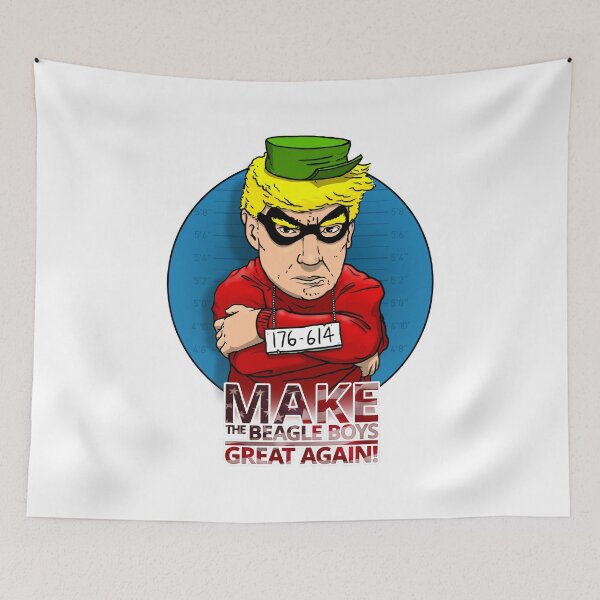 Item preview, Trump Beagle Boys mugshot designed and sold by FbsArts.