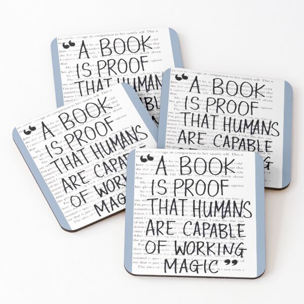 Item preview, A Book is Proof that Humans are Capable of Working Magic designed and sold by SofiyahEmberton.