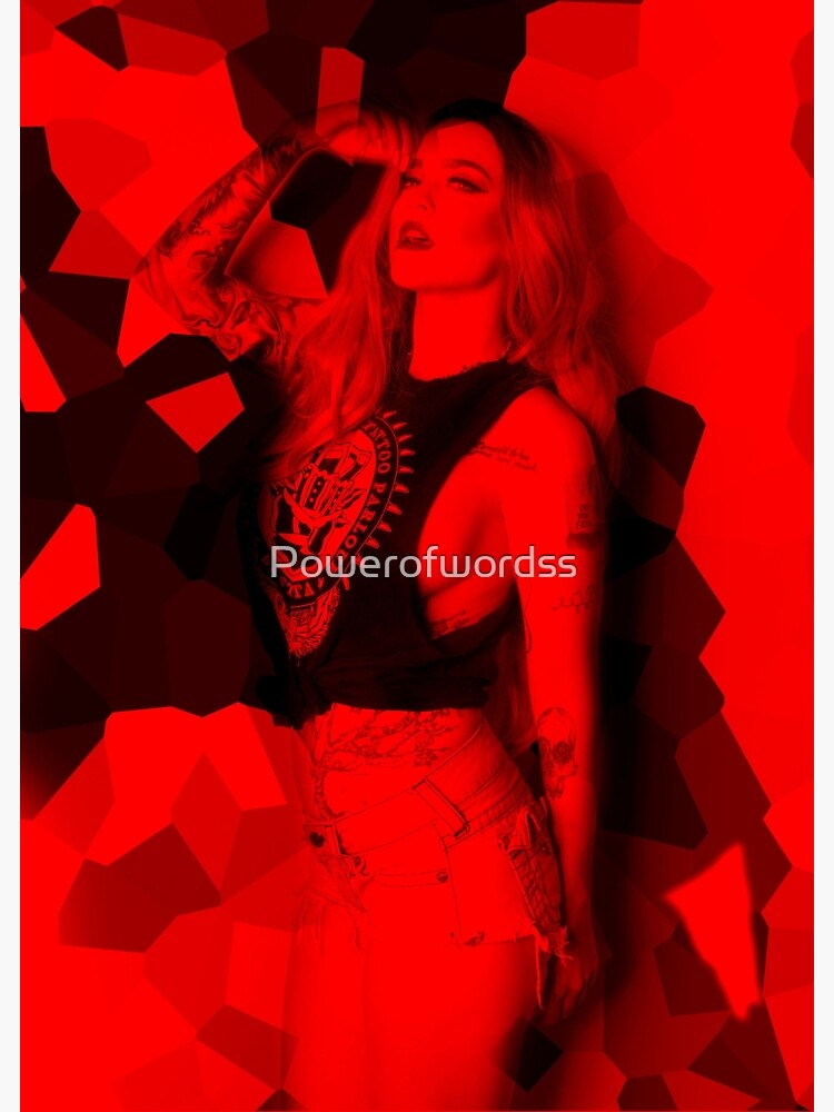 “Christy Mack - Celebrity” Poster by Powerofwordss | Redbubble