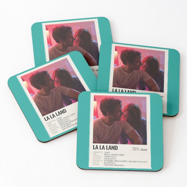 Item preview, La La Land movie poster Art Board Print designed and sold by burristxg.