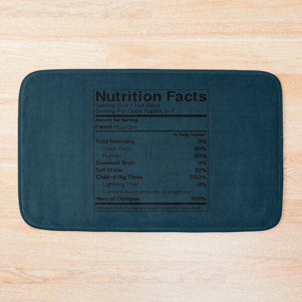 Item preview, Half Blood Nutrition Guide Percy  designed and sold by SofiyahEmberton.