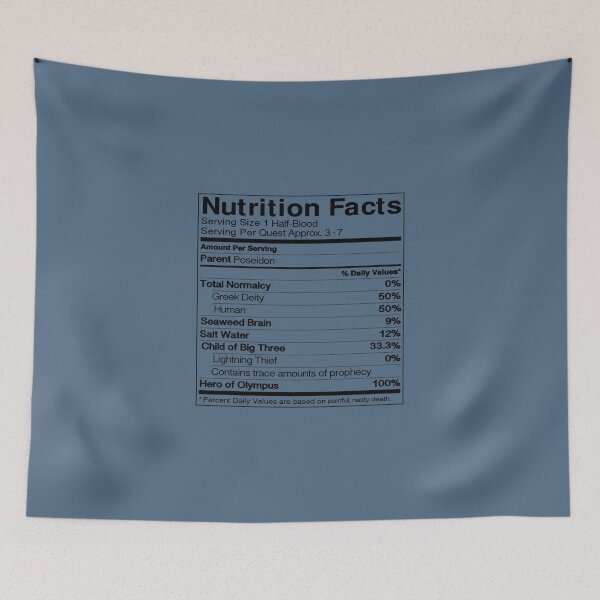 Item preview, Half Blood Nutrition Guide Percy  designed and sold by SofiyahEmberton.