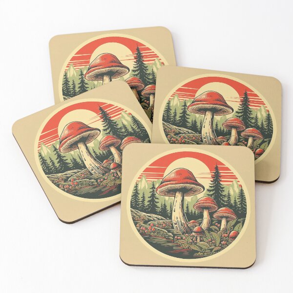Item preview, Vintage Mushroom Logo designed and sold by keenaesthetic.