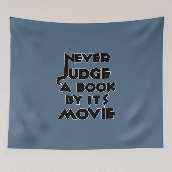 Item preview, Never Judge A Book By Its Movie designed and sold by SofiyahEmberton.