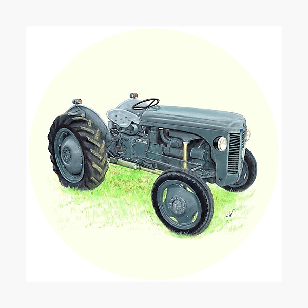 Item preview, Fergie Tractor designed and sold by SandraWarmerdam.