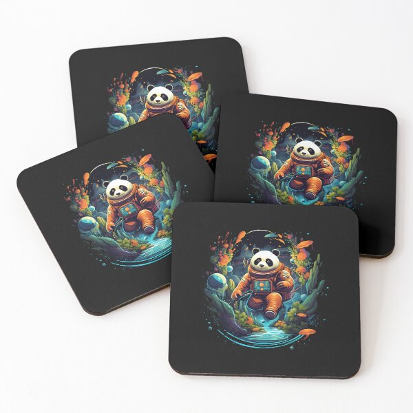 Item preview, Panda Galactic Adventure: Cosmic Bamboo Odyssey designed and sold by hamishby.